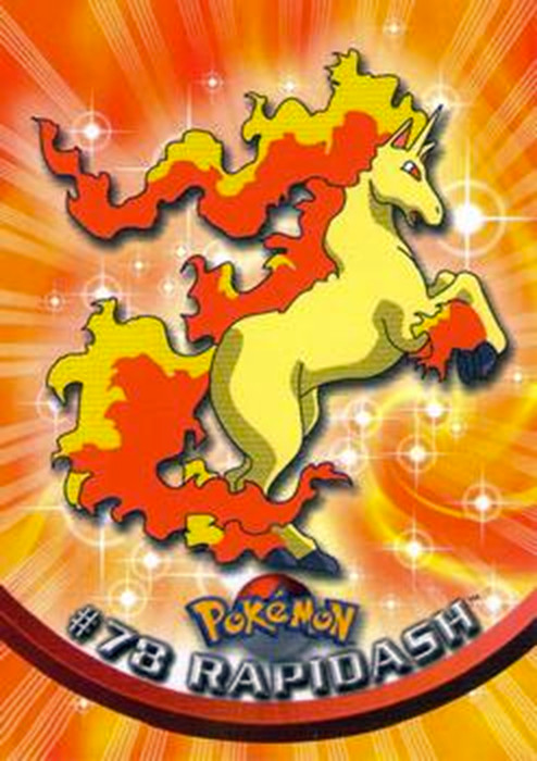 Rapidash 78 - Topps Pokemon Series 2 NM
