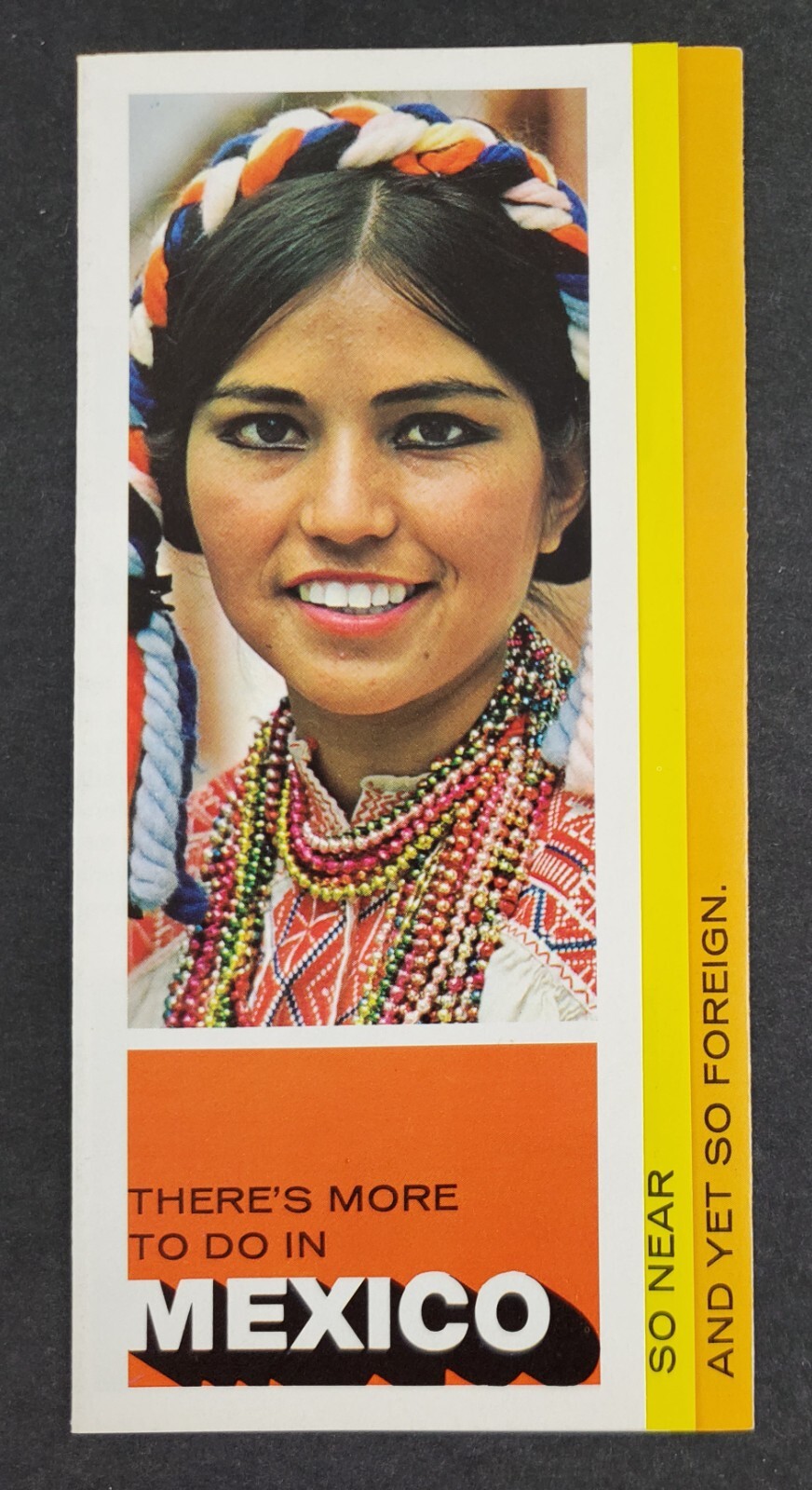 1971 Mexico MX Tourist Vacation Promotional Vintage Travel Brochure