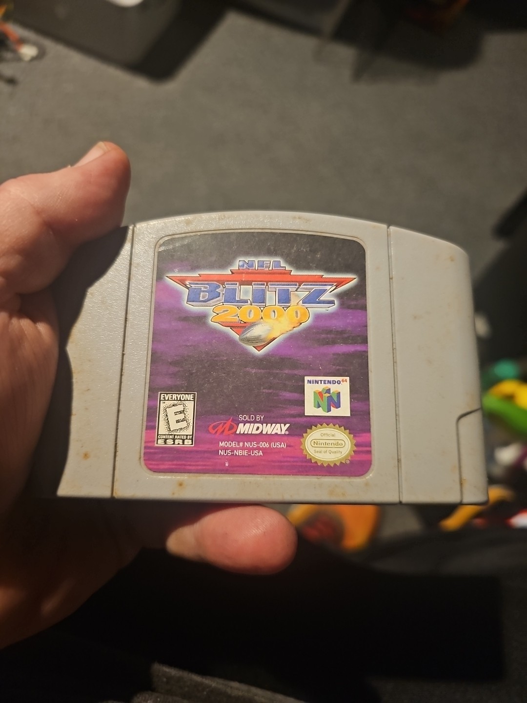 NFL Blitz 2000 N64. TESTED. WORKING. 