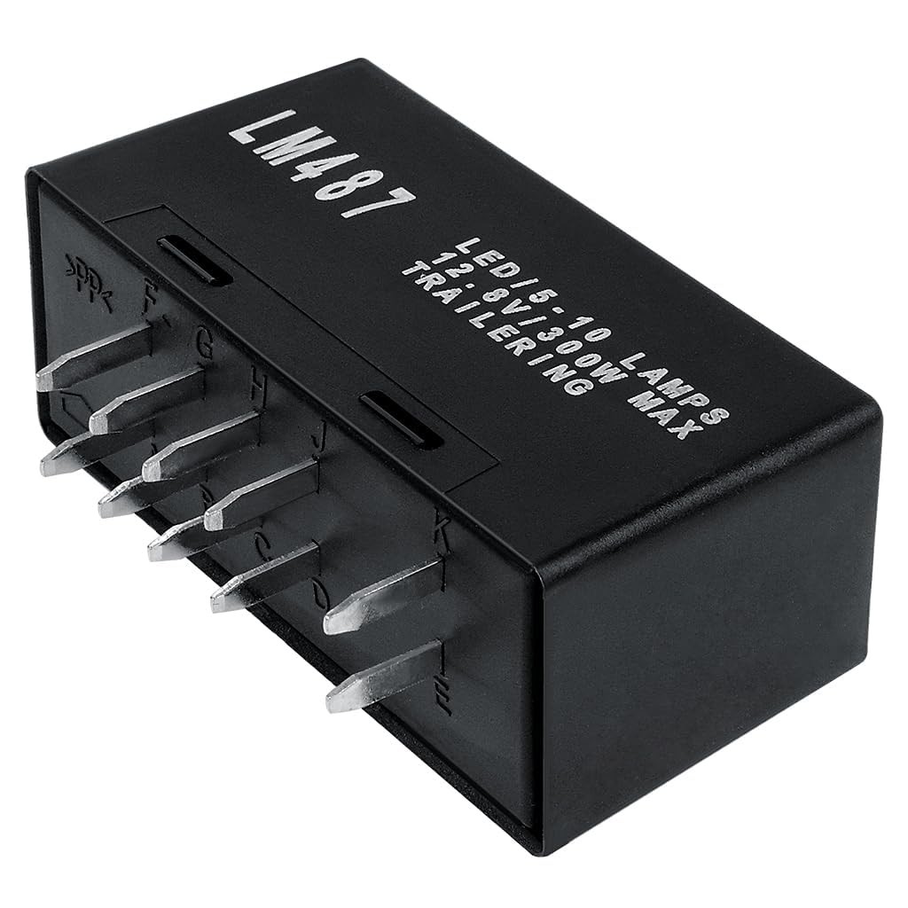 Haokixin LM487 LED Flasher Turn Signal Relay Chevy Silverado GMC Cadillac Hummer