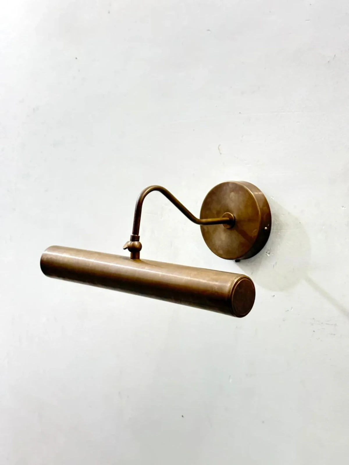 Solid Brass Picture Light - Vintage Style - 15 inch