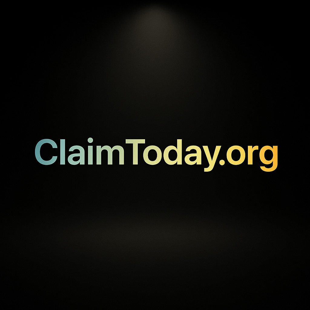 ClaimToday.org - Premium 2-Word .ORG Domain Name Claims Legal Insurance Benefits