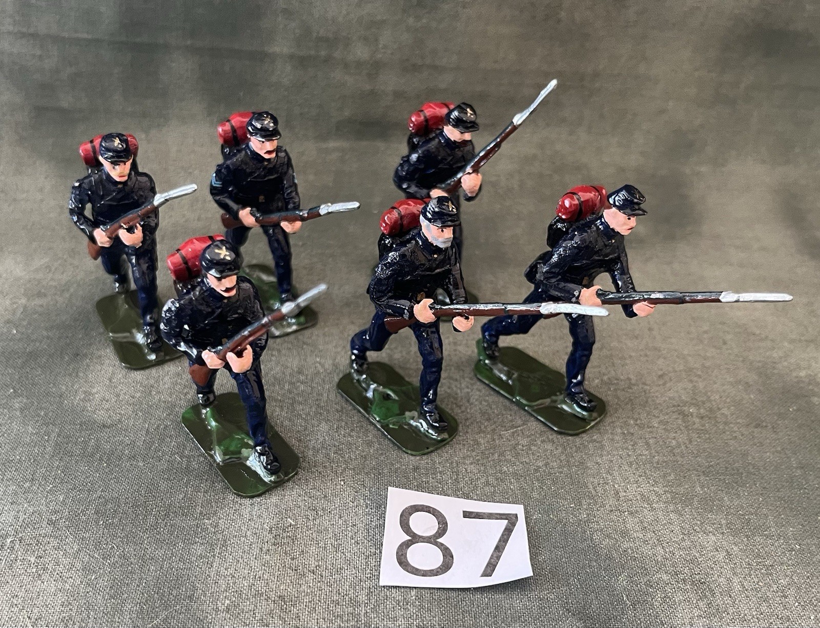 Set 87, Union American Civil War, SAE, Set Of 6.