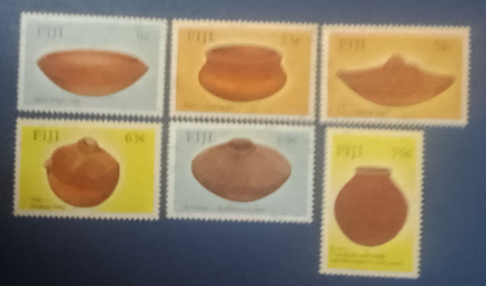 Fiji 1988. Pottery. Mint Unhinged.