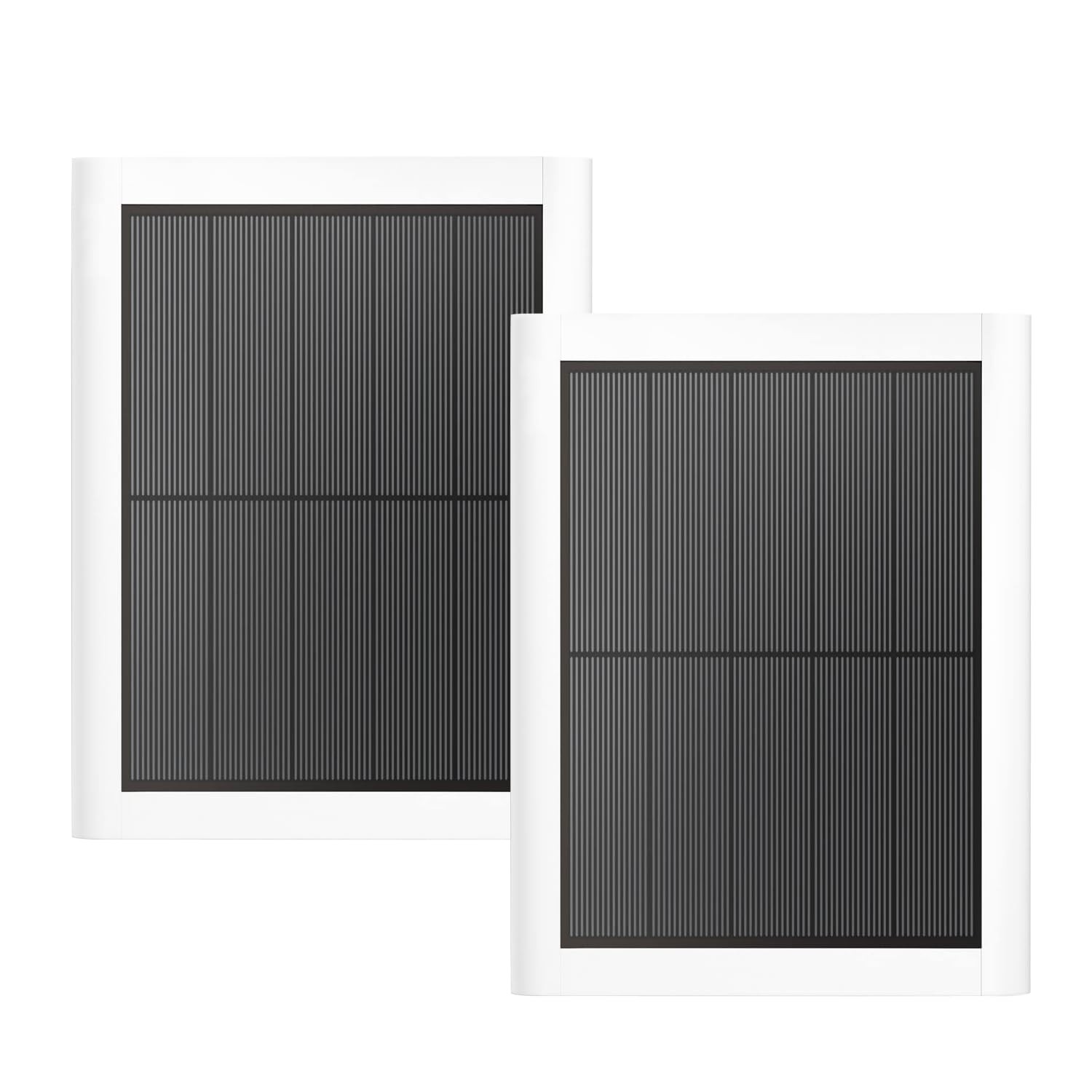 Ring Solar Panel(2nd Generation), 2-Pack 5W 5W--2Pack White(8.7inch) 