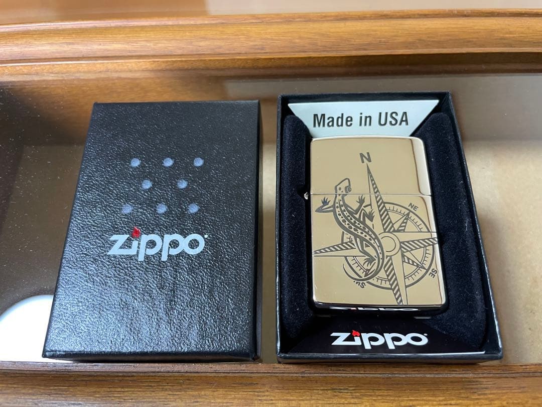 Price change Zippo Marlboro Adventure Lizard & Compass 1995 unused