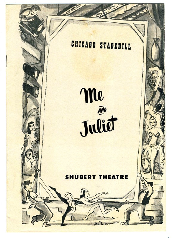 Chicago Stagebill Me & Juliet Ray Walston Shirley Jones Bill Hayes 
