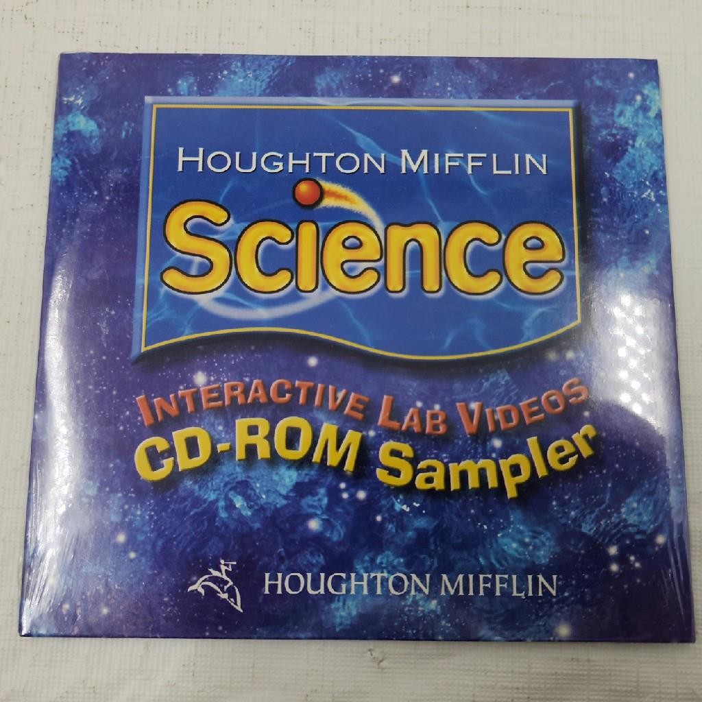 New Sealed - Houghton Mifflin Science Interactive Lab Videos CD-ROM Sampler