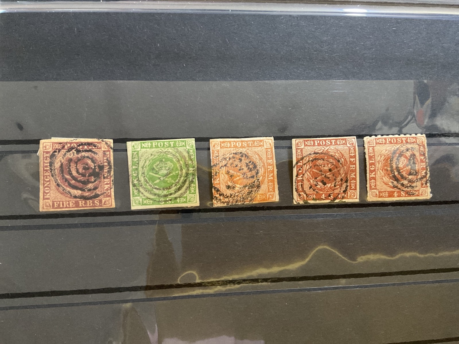 Denmark early used stamps  B3315