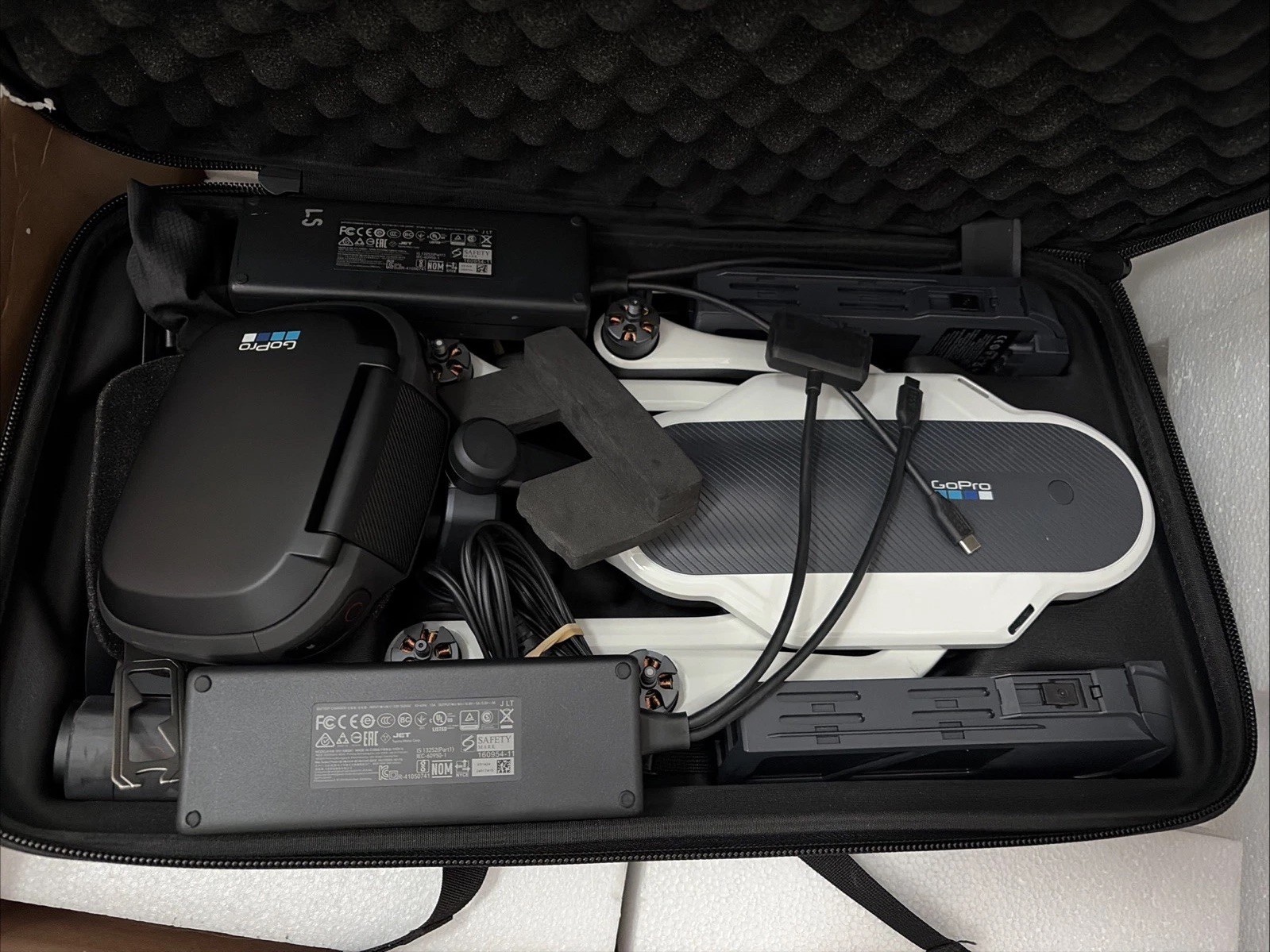 GoPro Karma Drone with Camera Gimbal, Battery, Case, Remote, and Accessories