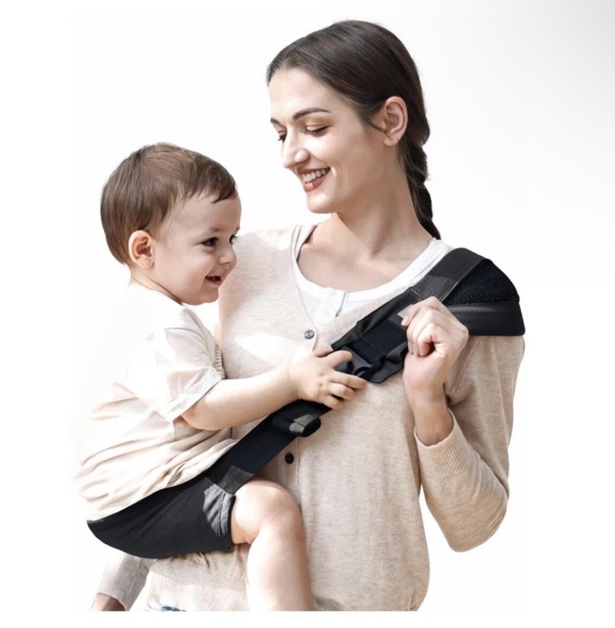 Baby Carrier, KIDIRA Toddler Sling w/ Adjustable Padded Shoulder Strap, 8-50 lbs