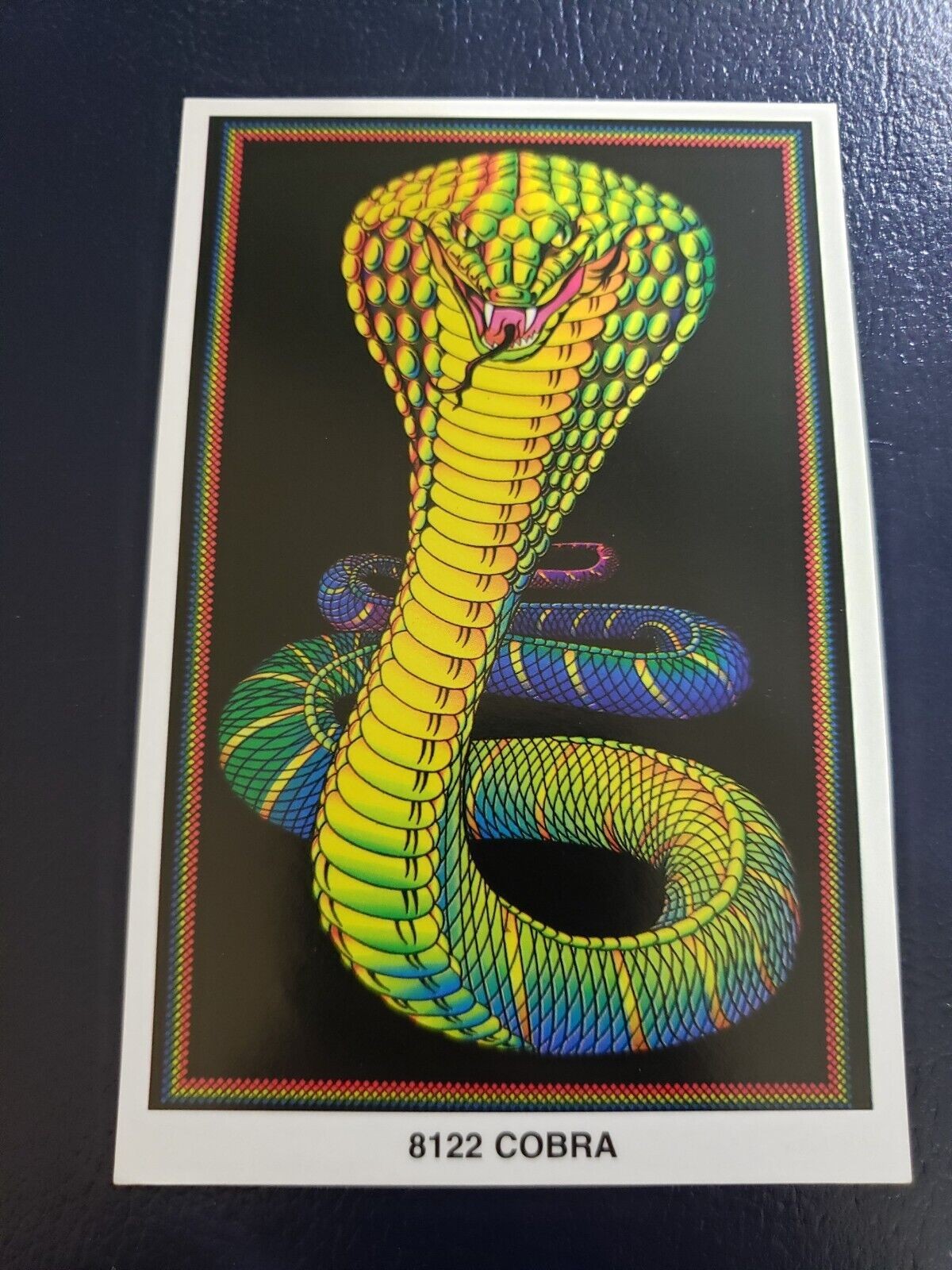 Cobra Art #8122 Mini Poster 3 1/4 by 5 Inches