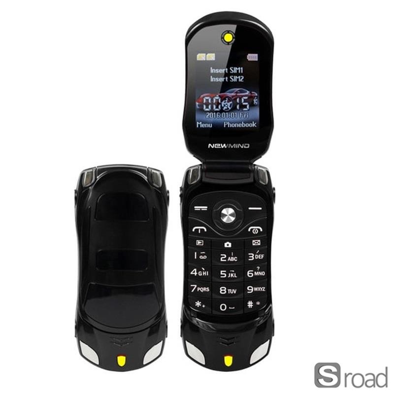 Unlocked Mini Flip Phone, Dual SIM, MP3 Player, FM Radio, Camera, 2G GSM