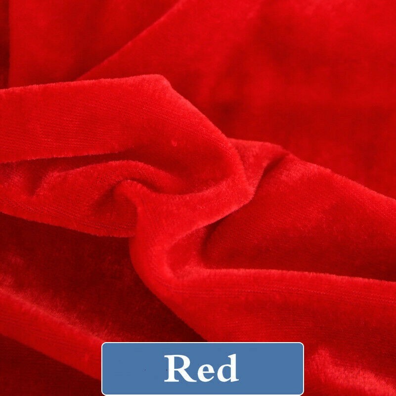 Velvet Fabric for Curtain DIY Materials Upholstery Crafts Costume Soft By Meter