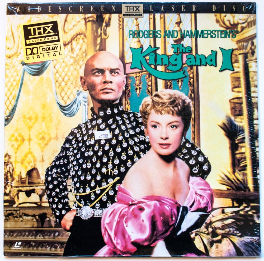 Laser Disc The King and I Yul Brynner Deborah Kerr Musical Wide Screen Brand New