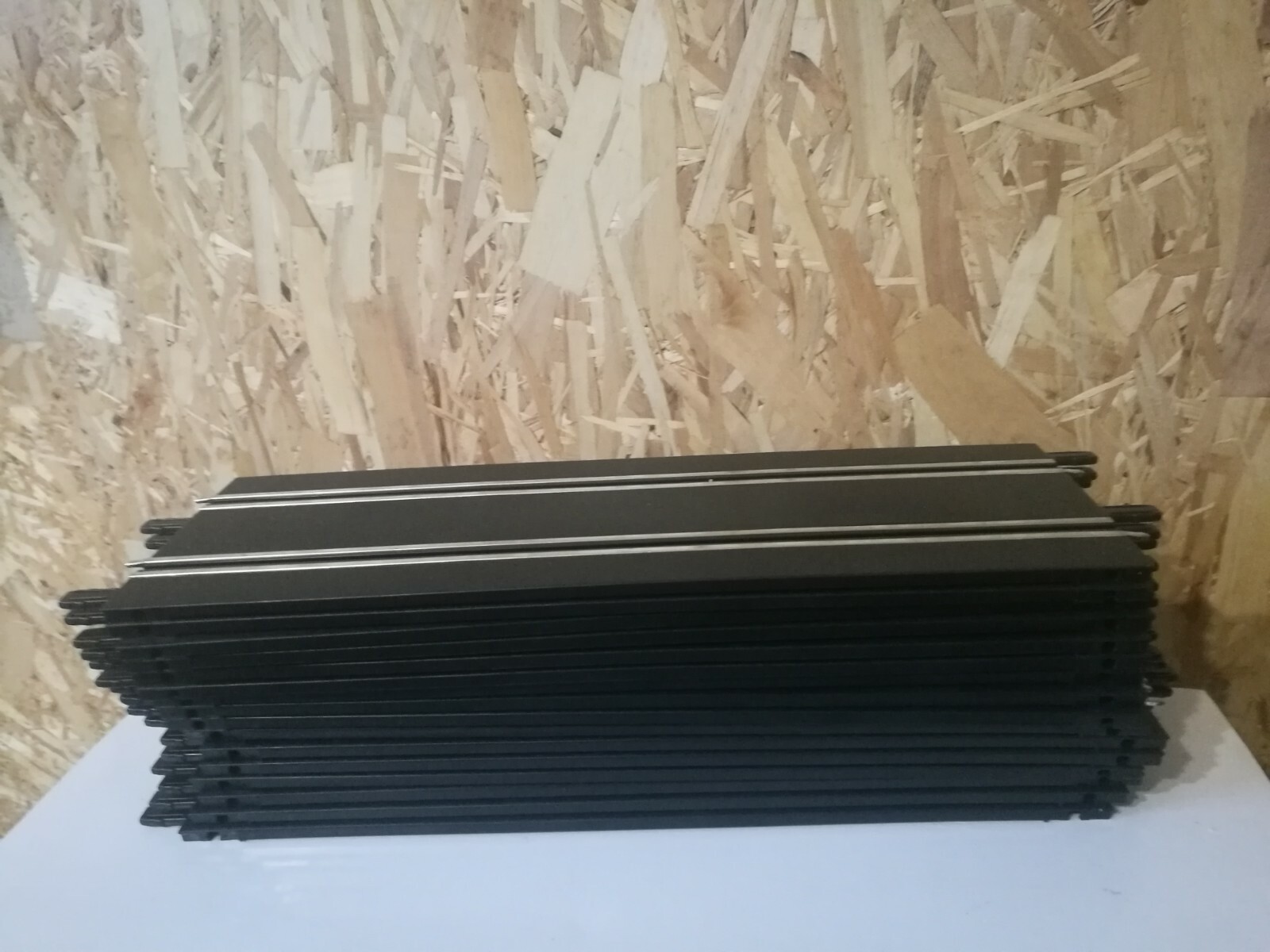 Carrera Digital 143/Go!!!, lot of 16x standard straight track extension parts