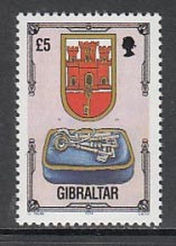 Gibraltar - Mail 1994 Yvert 703 ** MNH Shield