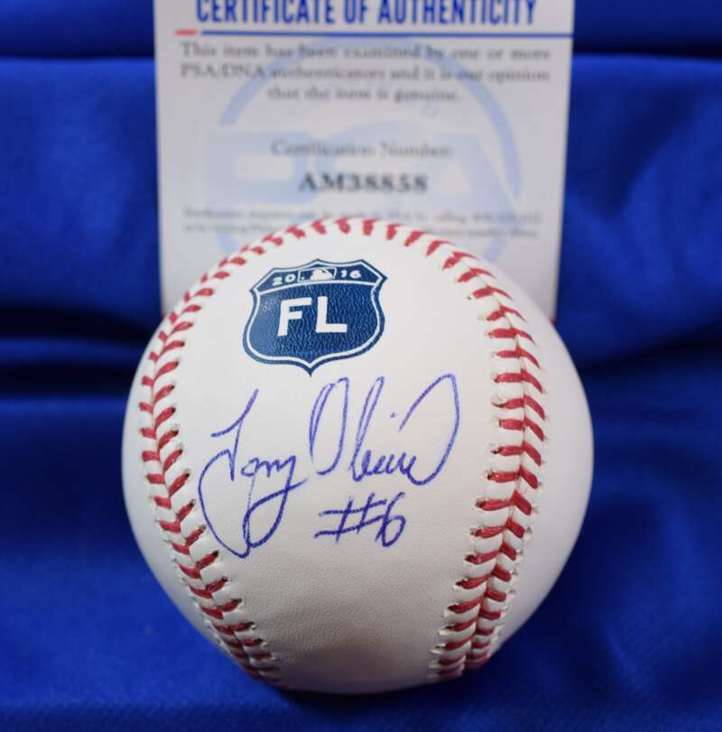 Tony Oliva PSA DNA Autograph 2016 Spring Training Signed Baseball