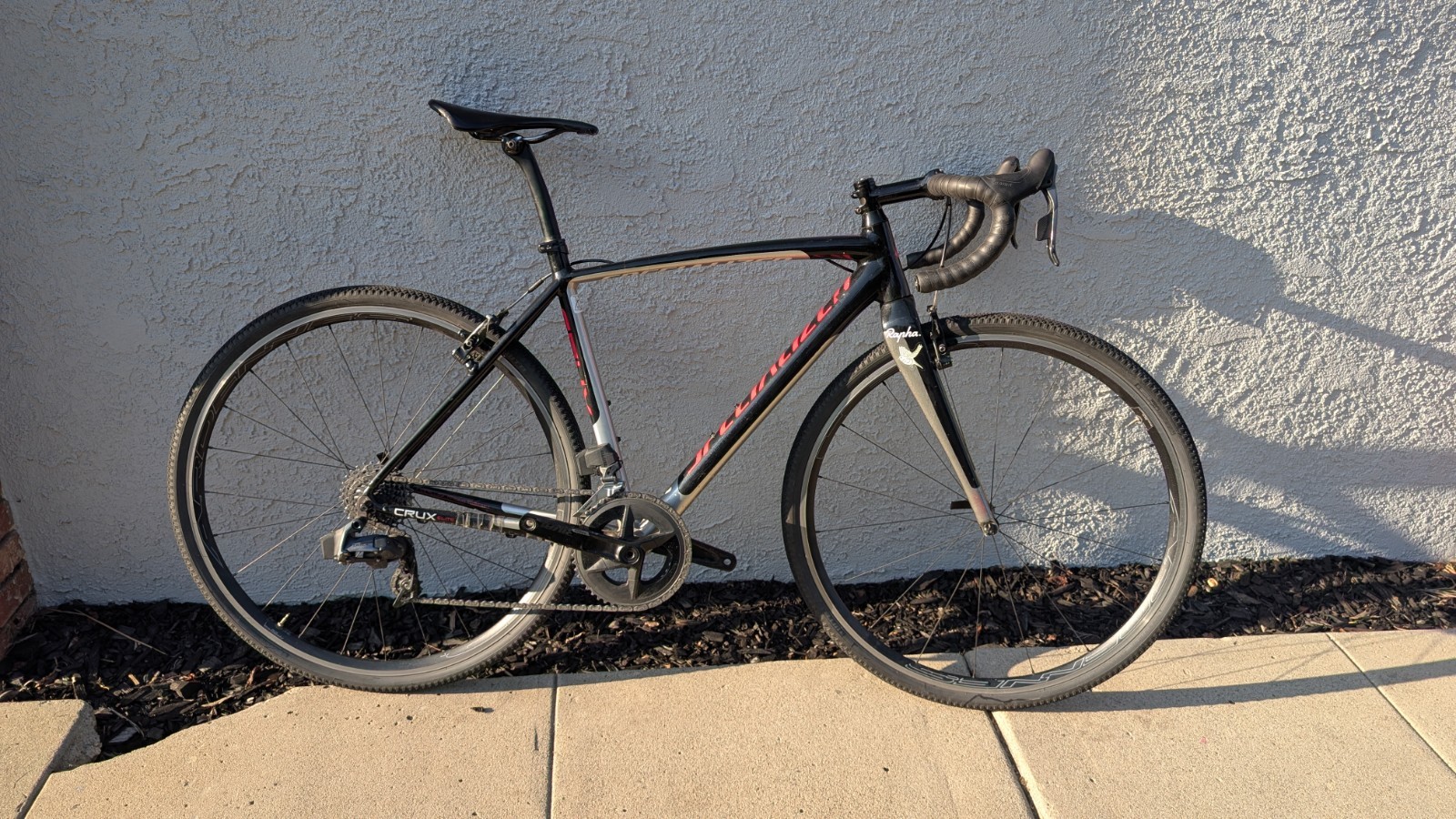 Specialized Crux E5 Gravel Bike w/ Sram AXS 2x12 Rim Brake & HED Wheels - Sz 52