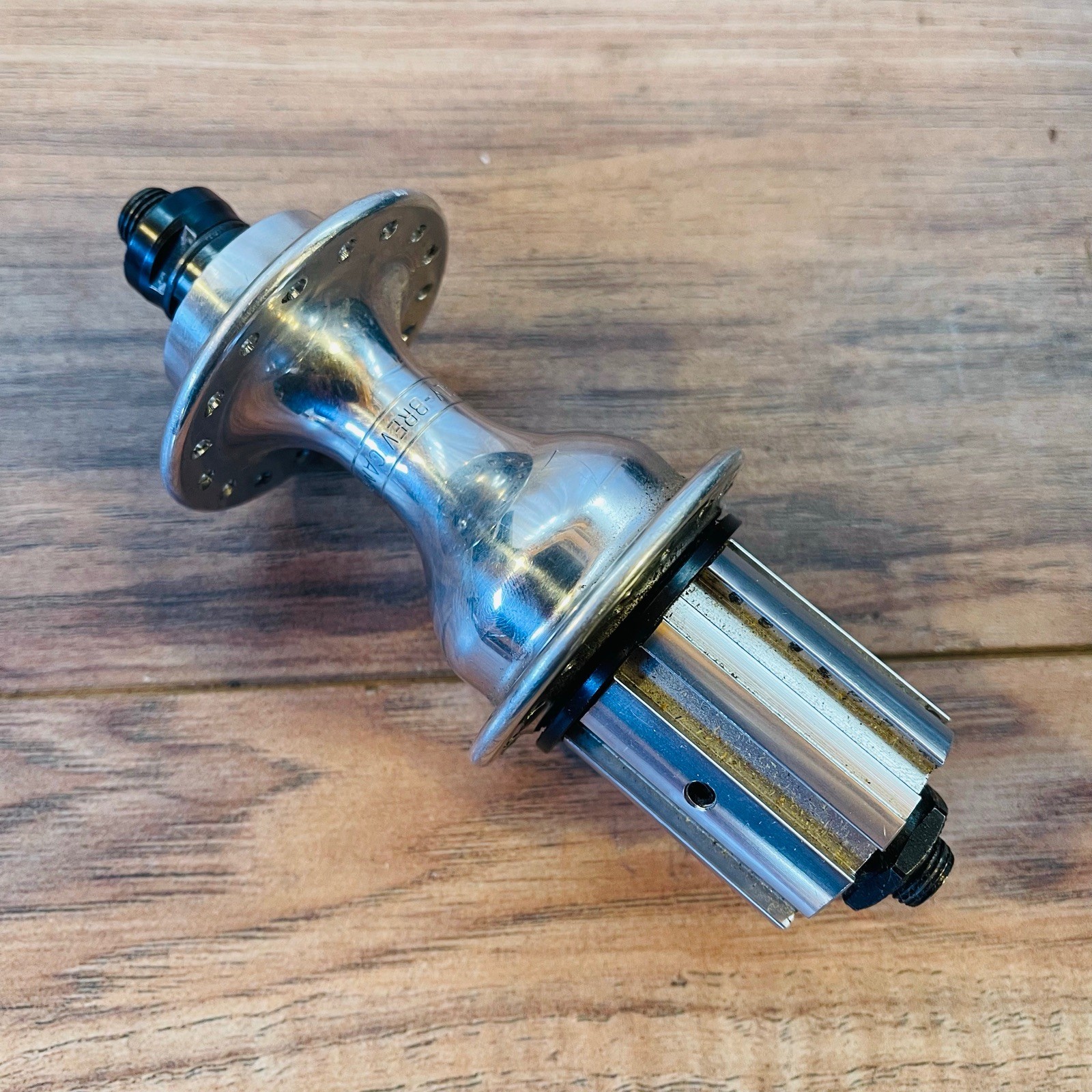 Vintage Campagnolo Rear Hub 130 32 Hole Alloy Freehub