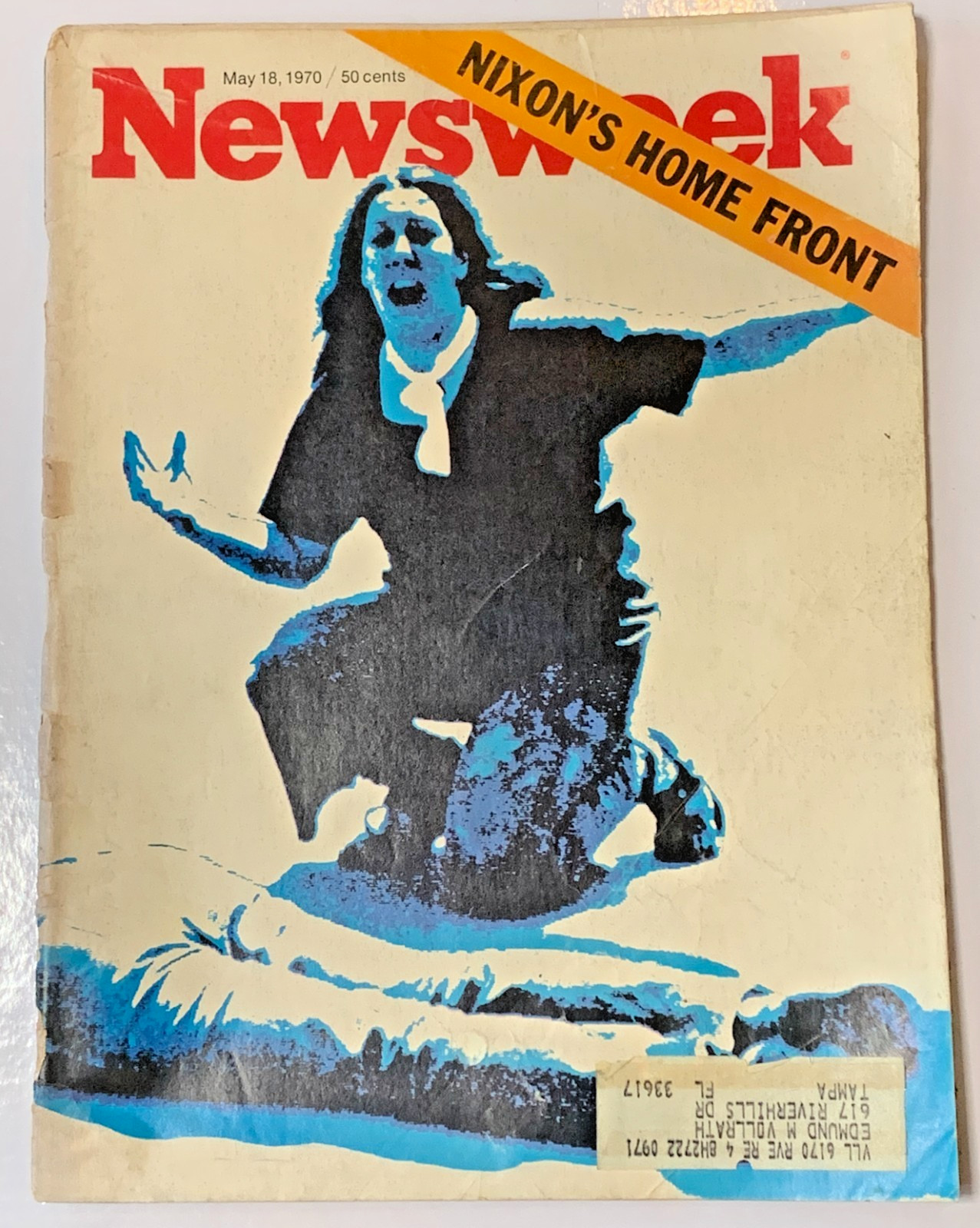 Newsweek May 18 1970 Kent State Nixon Home Front Vintage Magazine