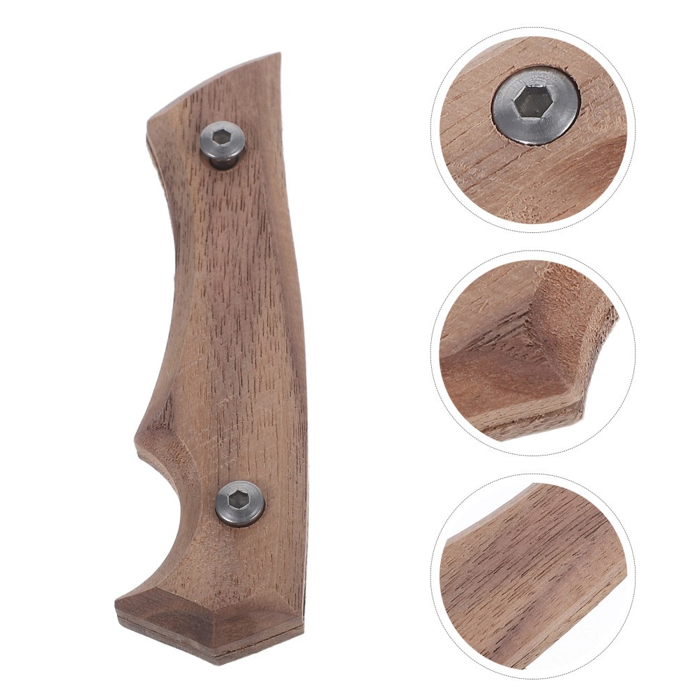  Knife Diy Material Chef Grip Japanese Wood Kitchen Wooden Handle