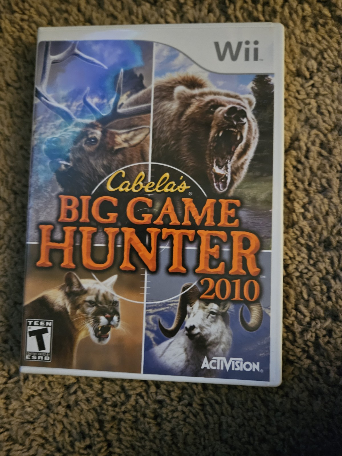 Cabela's & Activision Big Game Hunter 2010 Wii, Survival Katmai PS3 Game Lot