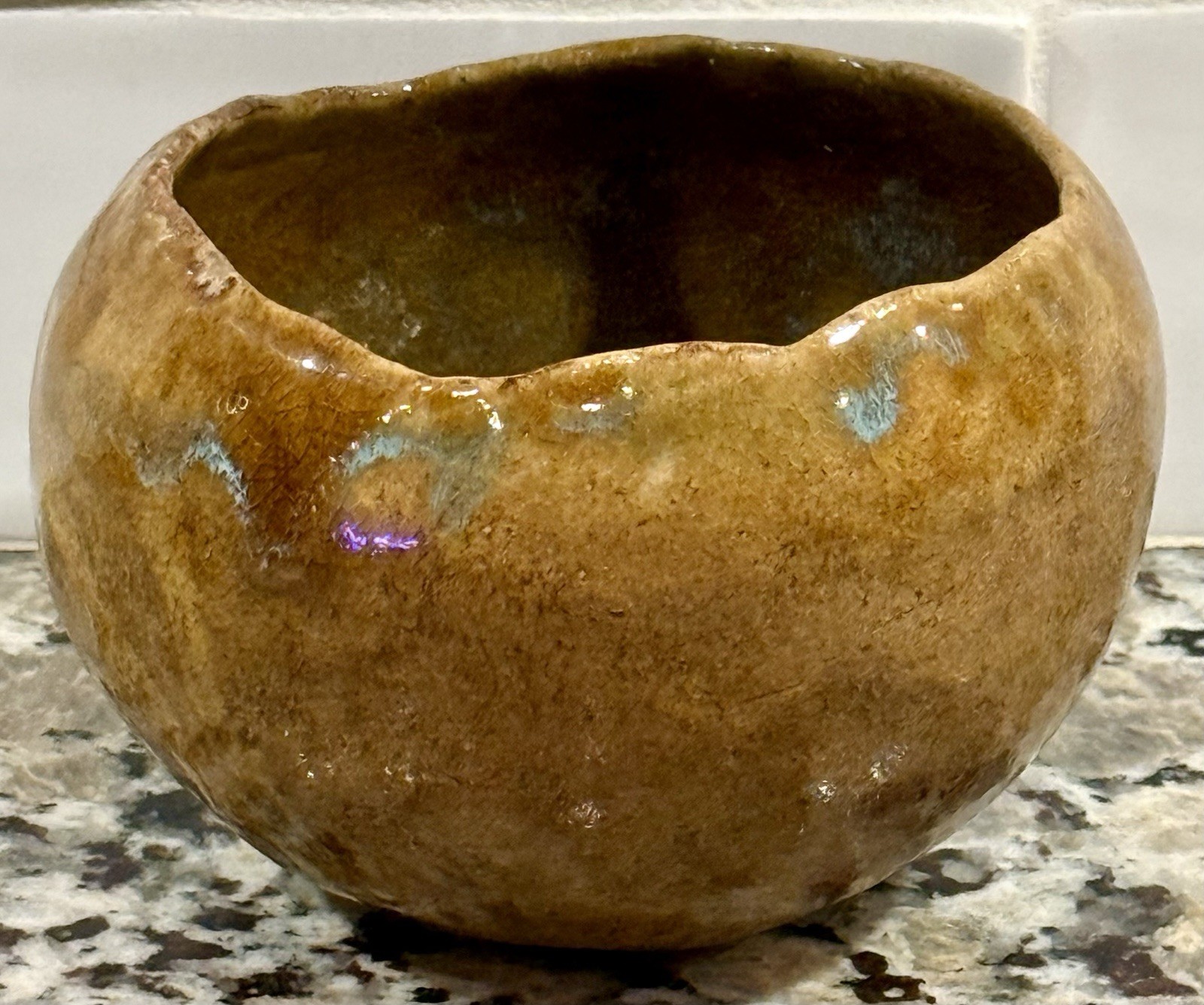 Signed Jimmy Clark “Pinch Pottery” Bowl, The Clay Studio, Philadelphia 1977