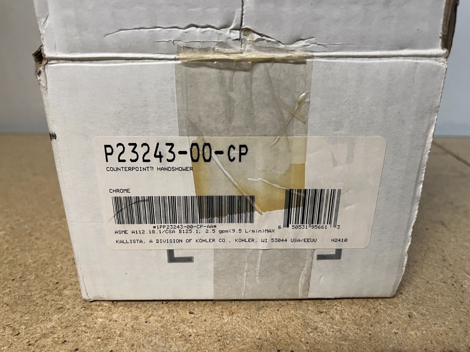 Kallista Counterpoint P23243-00-CP Handshower w/ Shower Hose