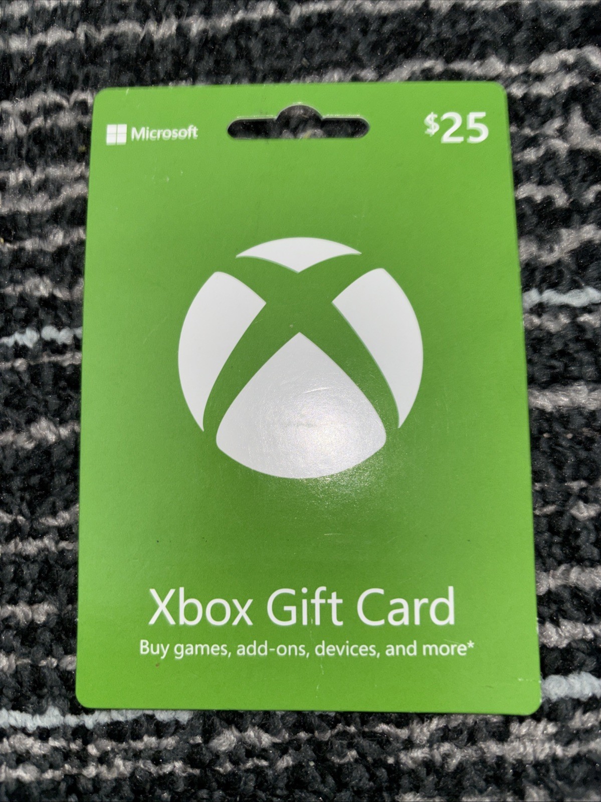 Microsoft Xbox Gift Card $25 - FREE SHIPPING buy games, add ons+ (*please Read)