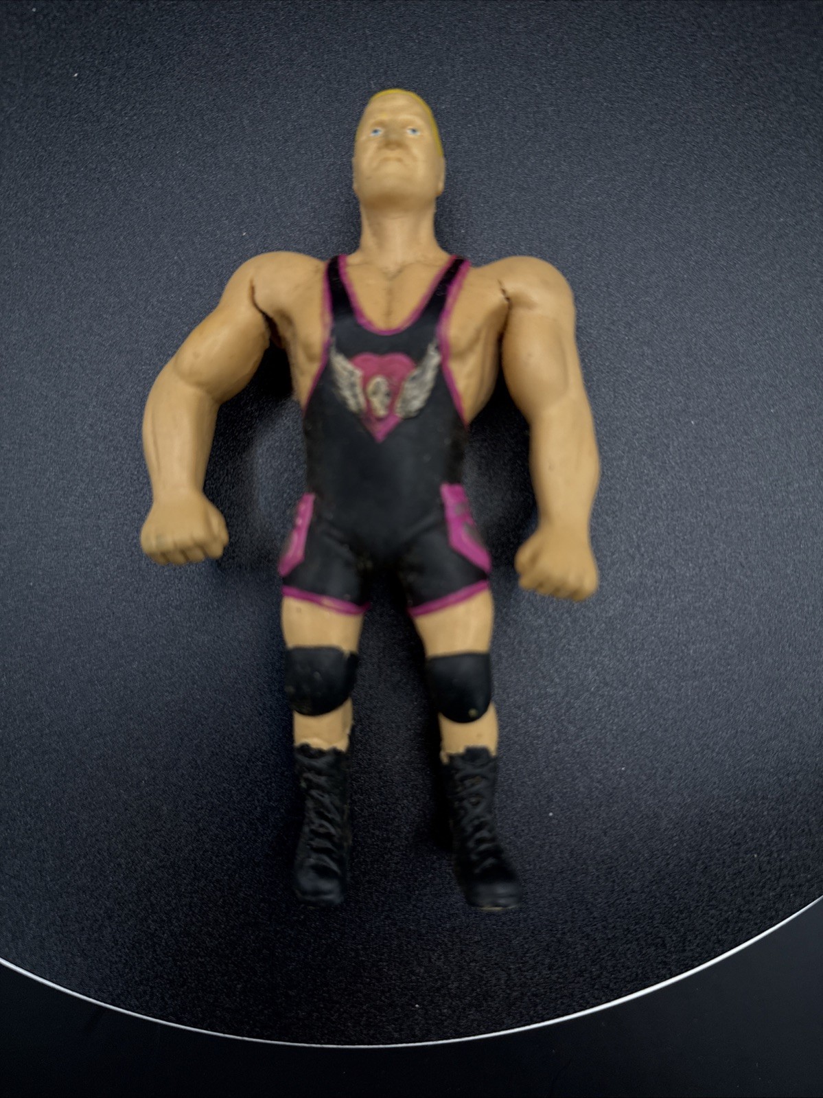 Owen Hart Action Figure Just Toys WWF Wrestling Series 7 Bend Ems 1997