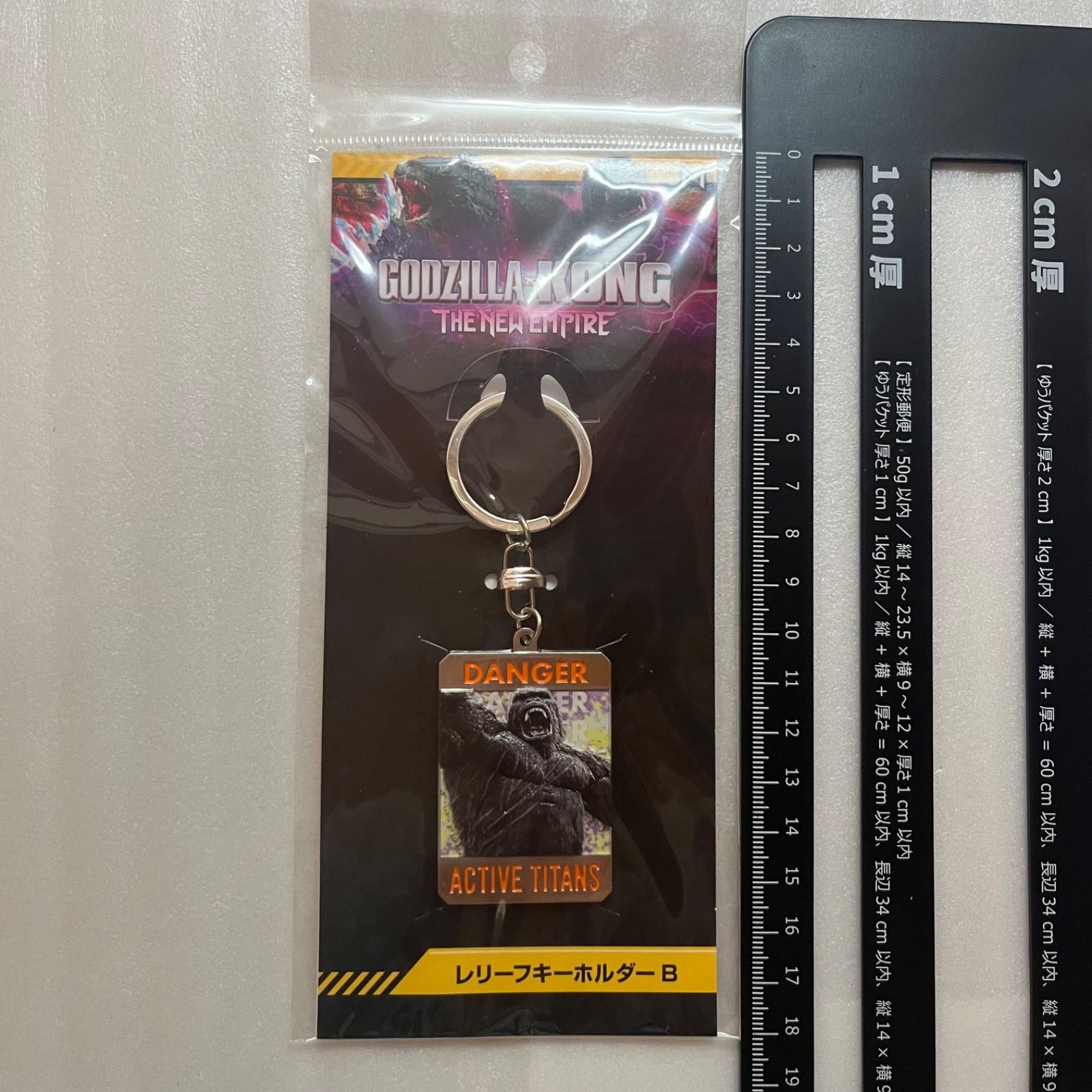 GODZILLA×KONG RELIEF Key HOLDER V5