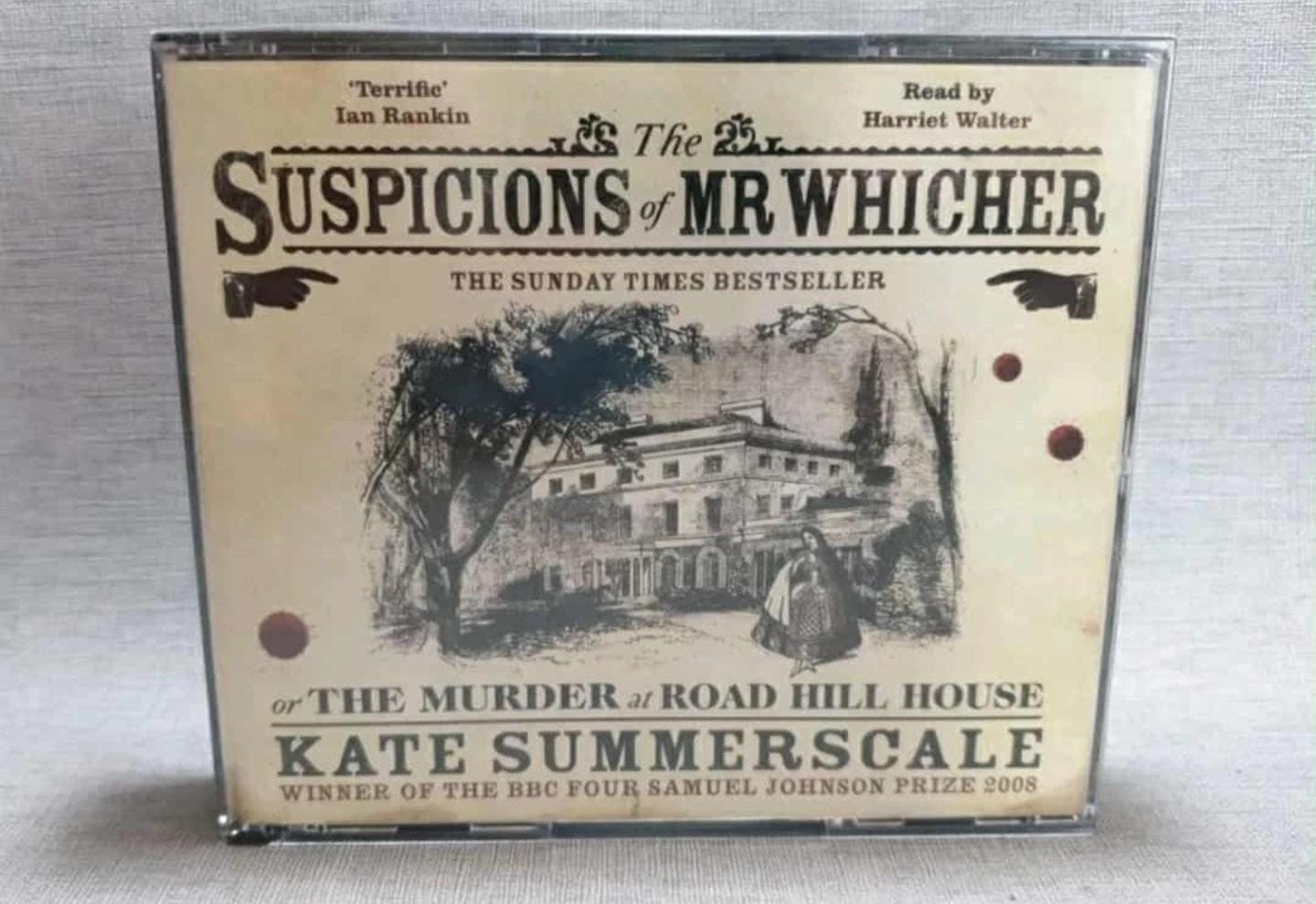 KATE SUMMERSCALE - THE SUSPICIONS OF MR WHICHER -  AUDIO BOOK 5 CDS 