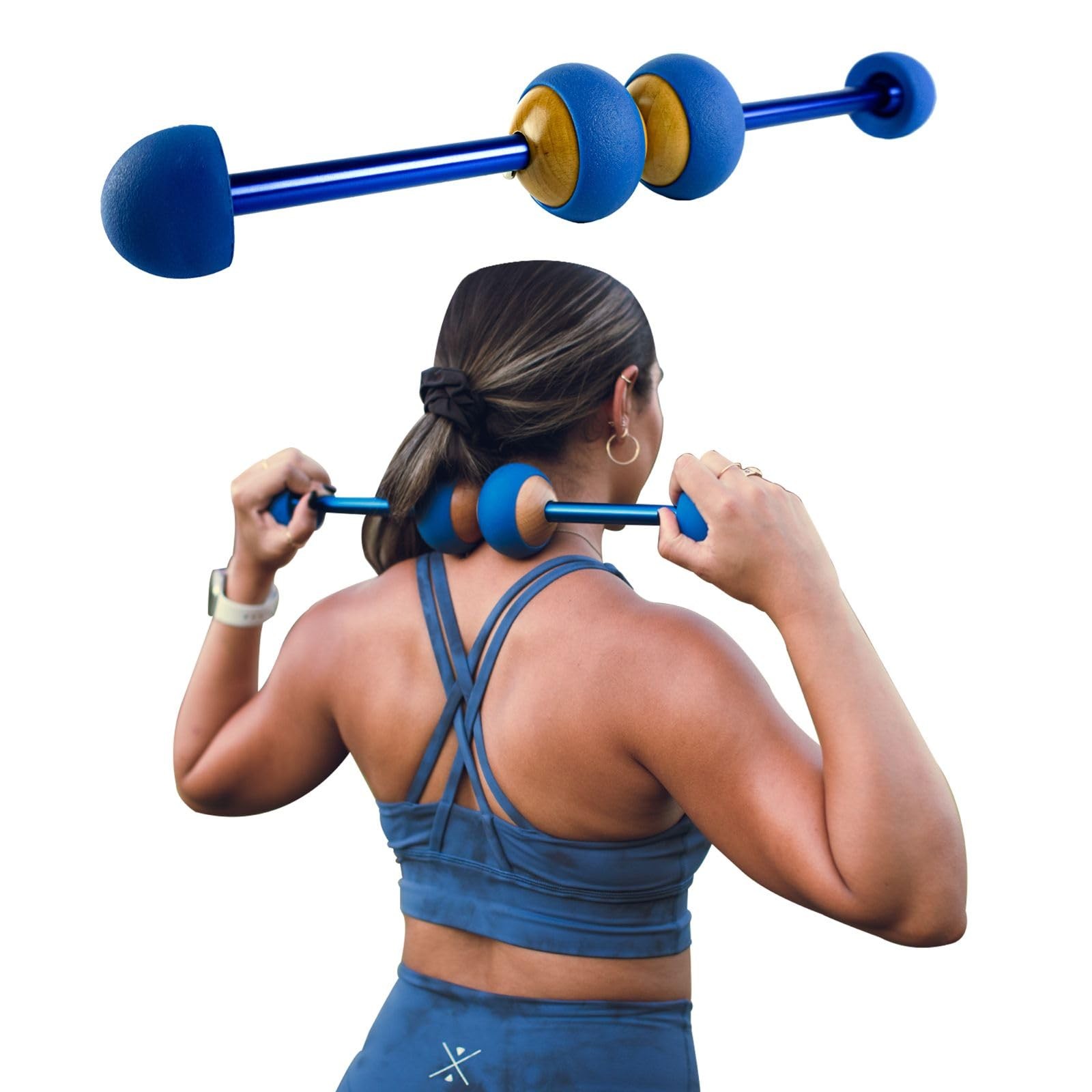 MOBO 7in1 Muscle Roller Stick – FullBody Massage Roller for Myofascial