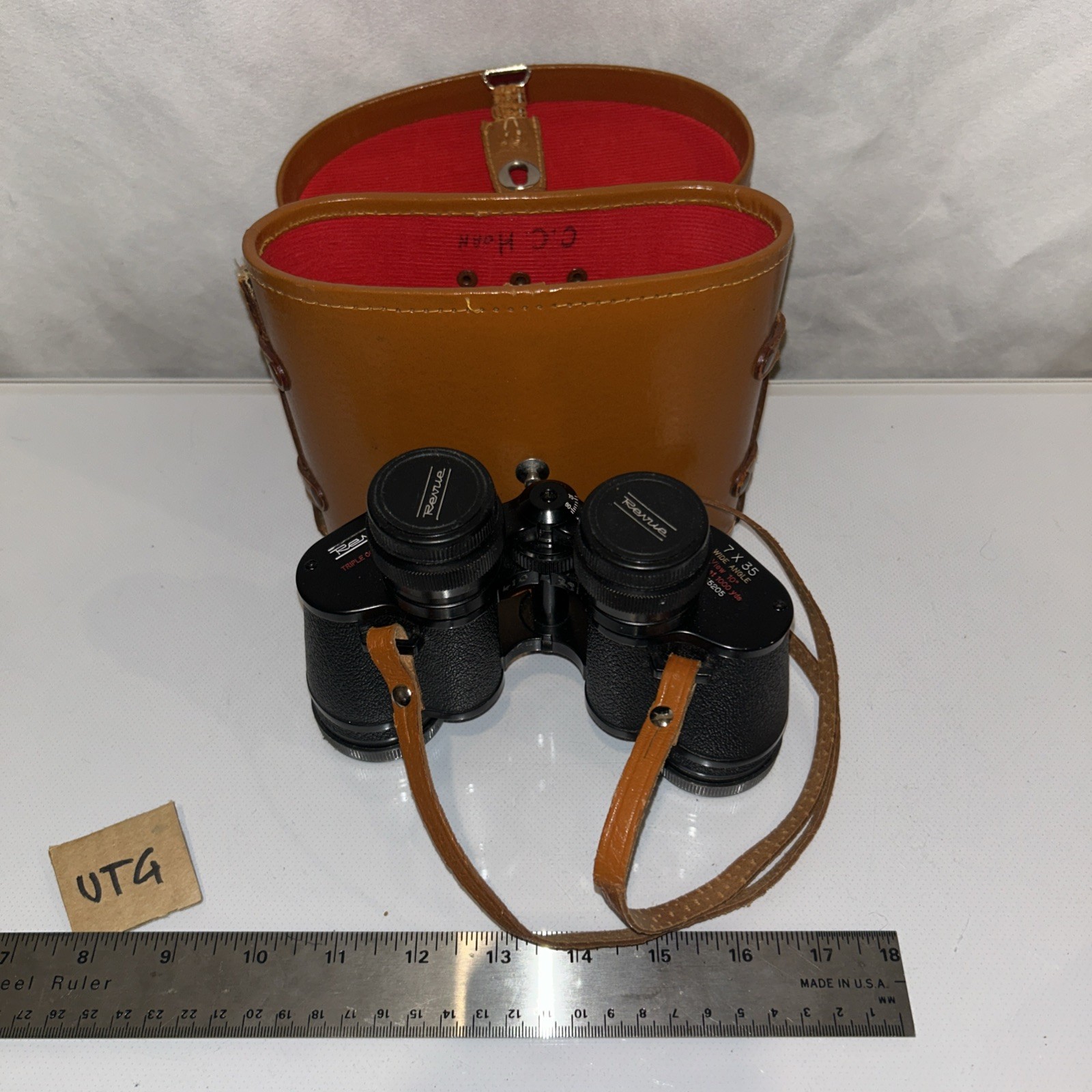 Revue Vergütete Optik 7x35 Binoculars Wide Angle Binocular Prism Binoculars