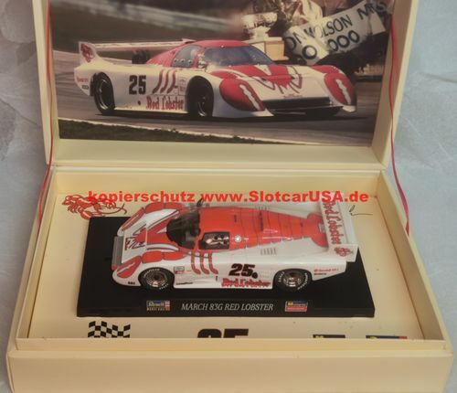 Revell Monogram 08382 Slot Car March 83G Red Lobster Limited Edition