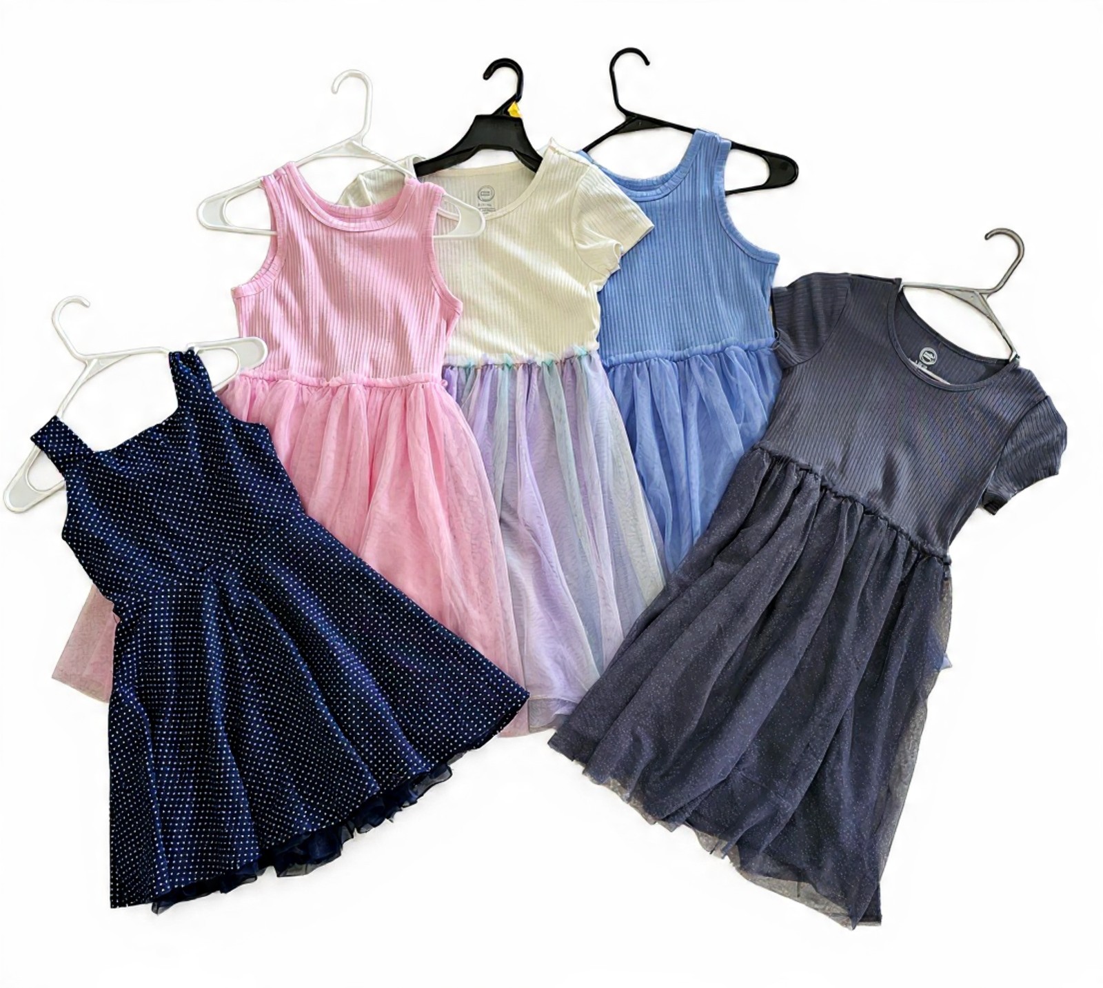 Set Of 5 Dresses YOUNG Girl Size L ( 10-12 ) KID