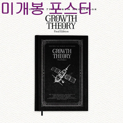 Younha GROWTH THEORY Final Edition CD Unopened with Poster & Tube