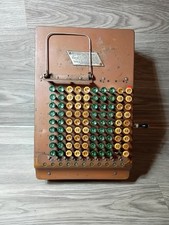 Felt & Tarrant MFG Co. Comptometer Trade Adding Machine Chicago USA Antique