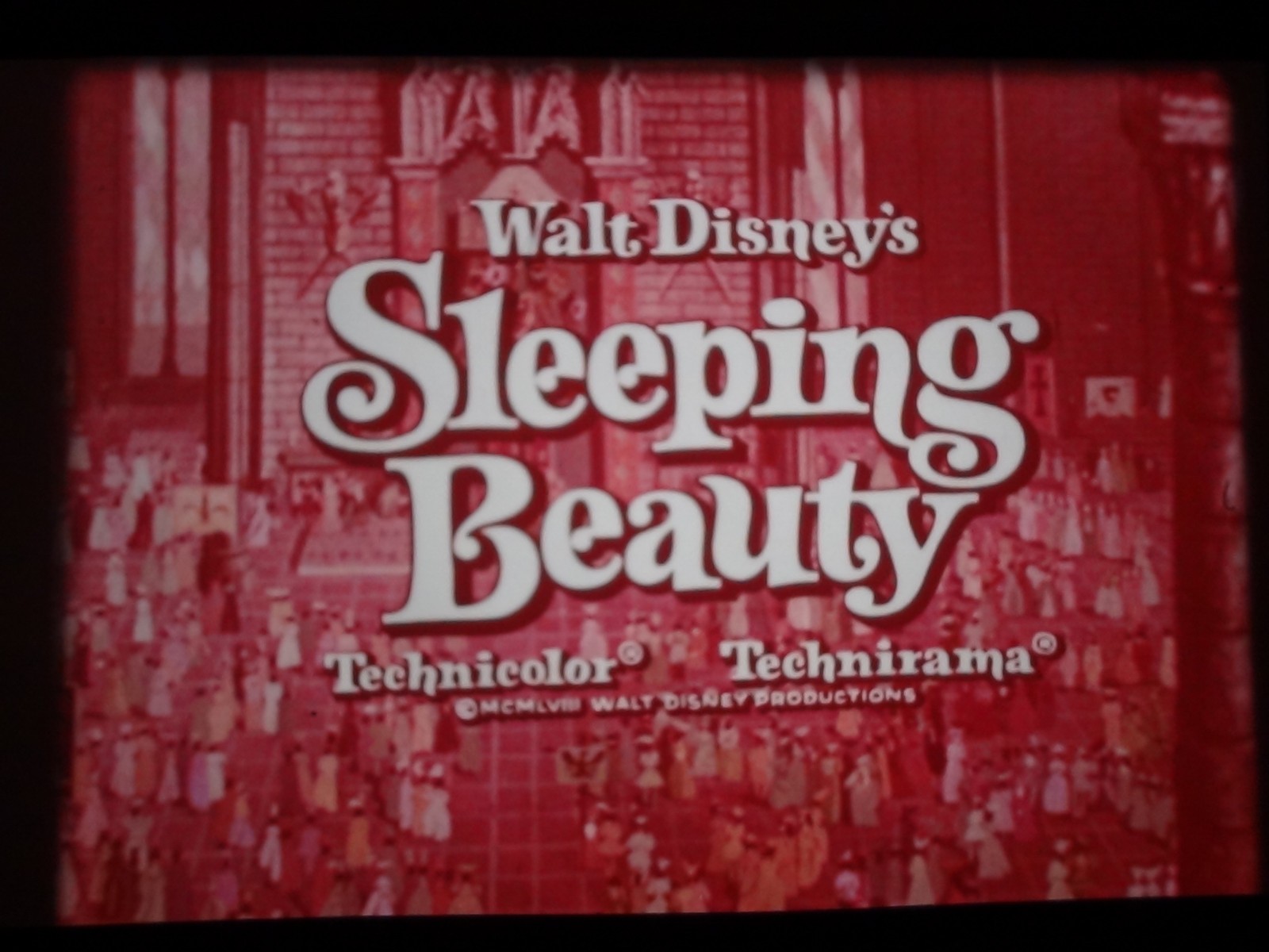 16mm  SLEEPING BEAUTY CLIPS (1959) ~500' of TV spots and clips