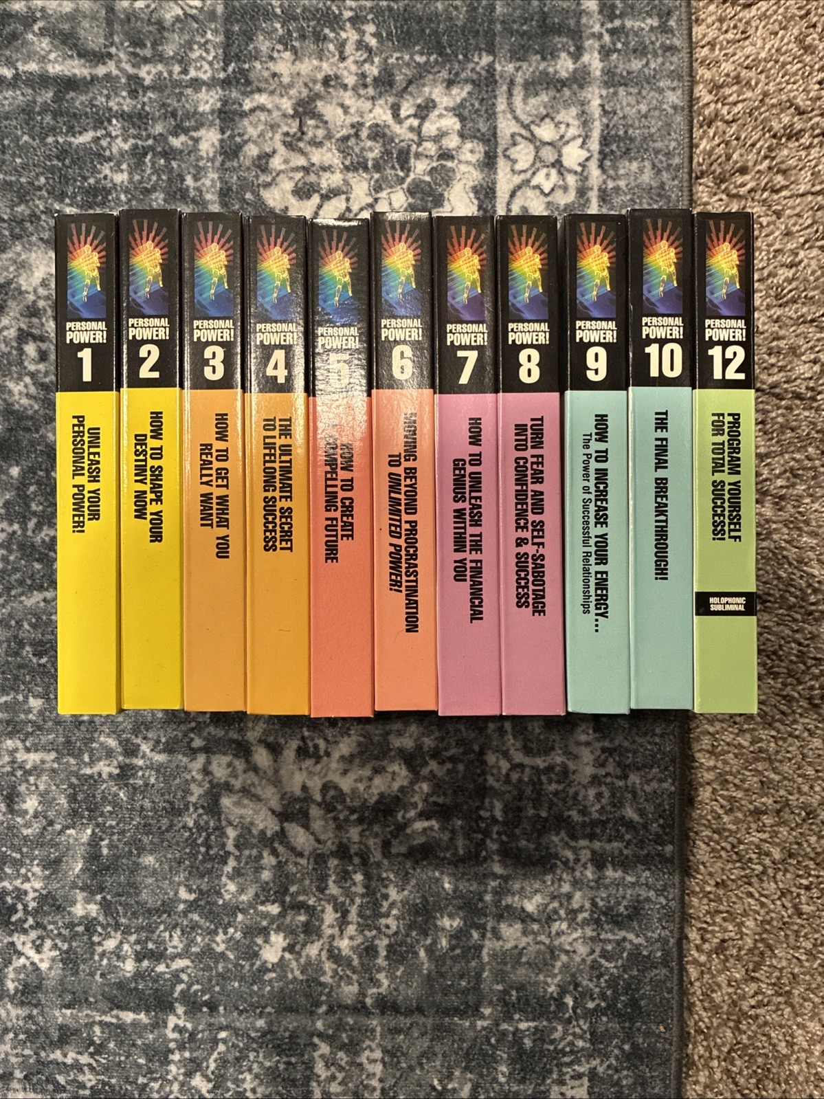 TONY ROBBINS Personal Power 30 Day Success Program- 12 Vol- 24 Cassette Tapes