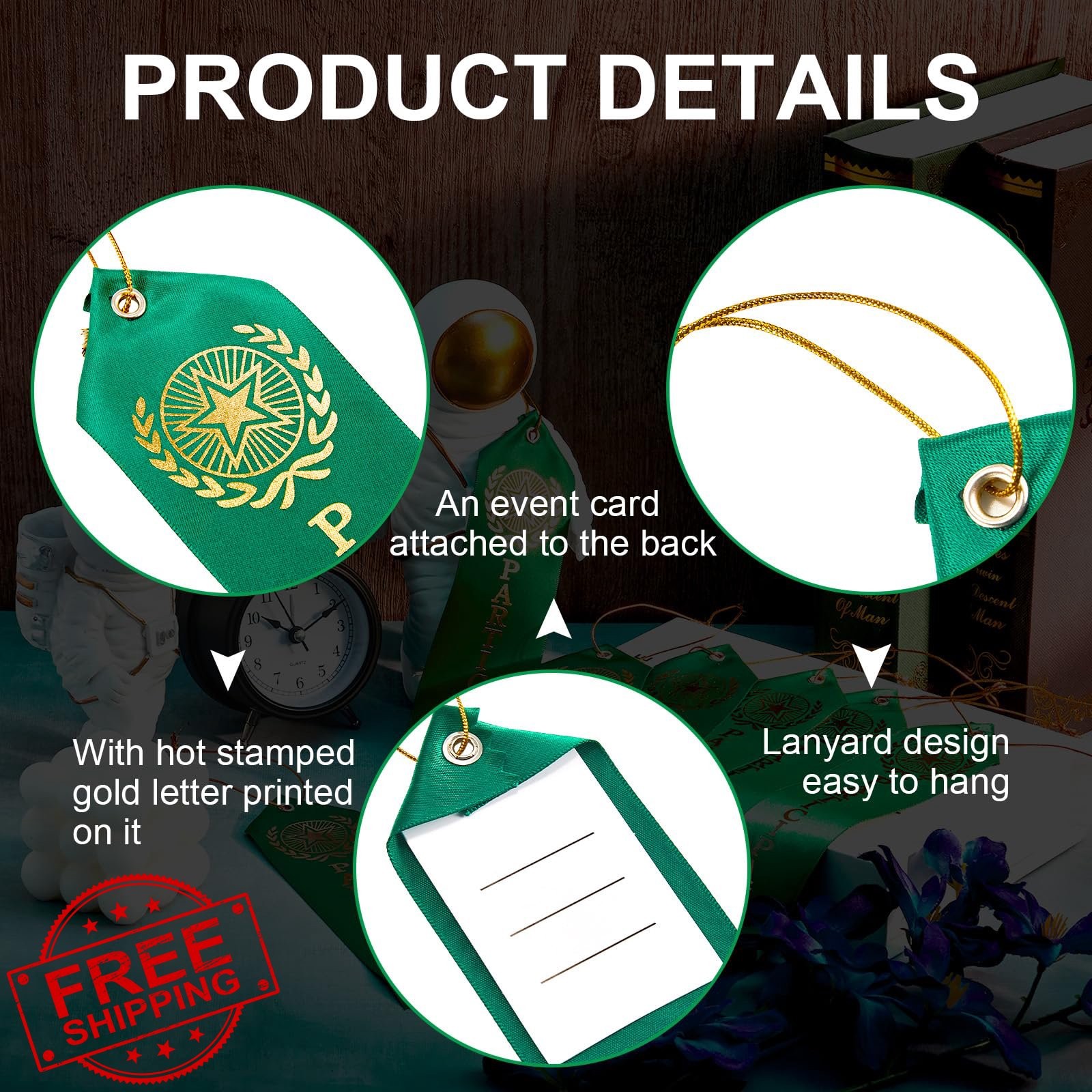 Zonon 90 Participant Award Ribbons 1st Place Event Card Prizes