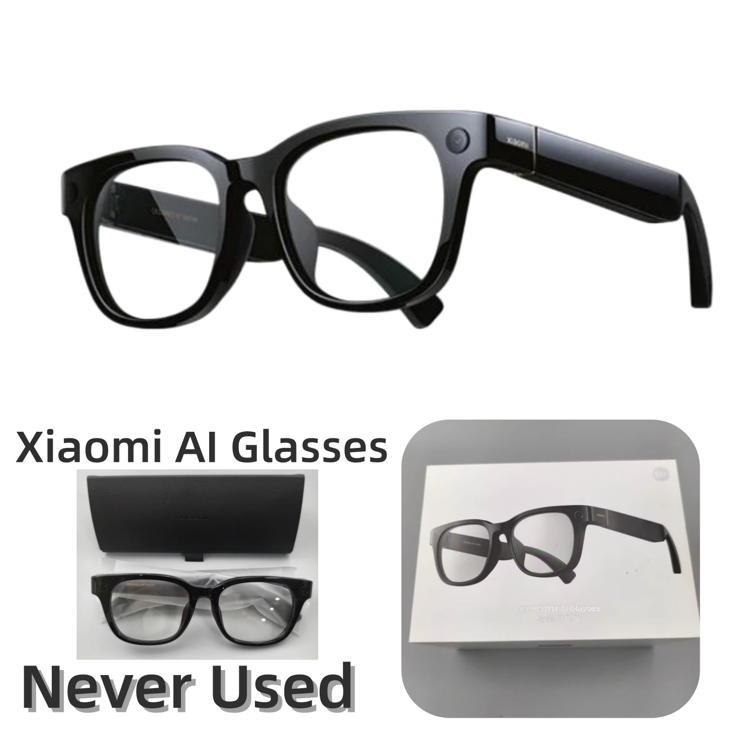 Xiaomi AI Smart Glasses Bluetooth 5.4 Video Audio Recording Real-time Translate
