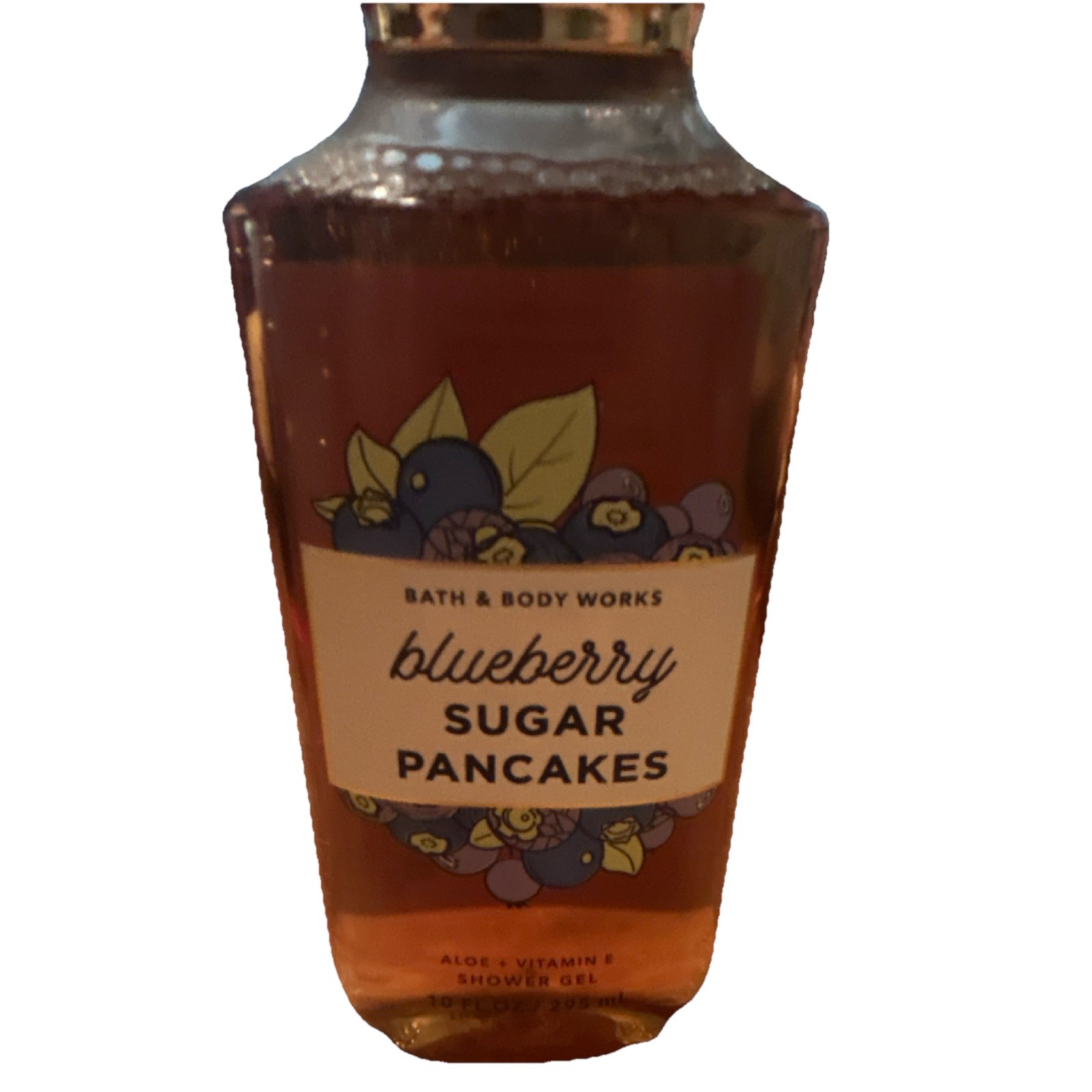 Bath & Body Works Blueberry Pancake Shower Gel Aloe Vitamin E 10 fl oz