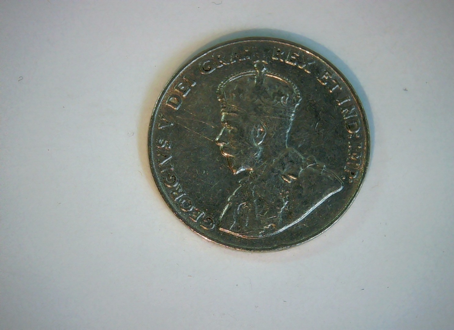 Canada 1928 5 Cents George V 5 Cents () Coin