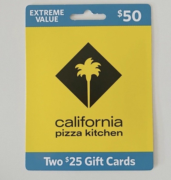 California Pizza Kitchen (CPK) Physical Gift Card Value $50 - Unused BRAND NEW