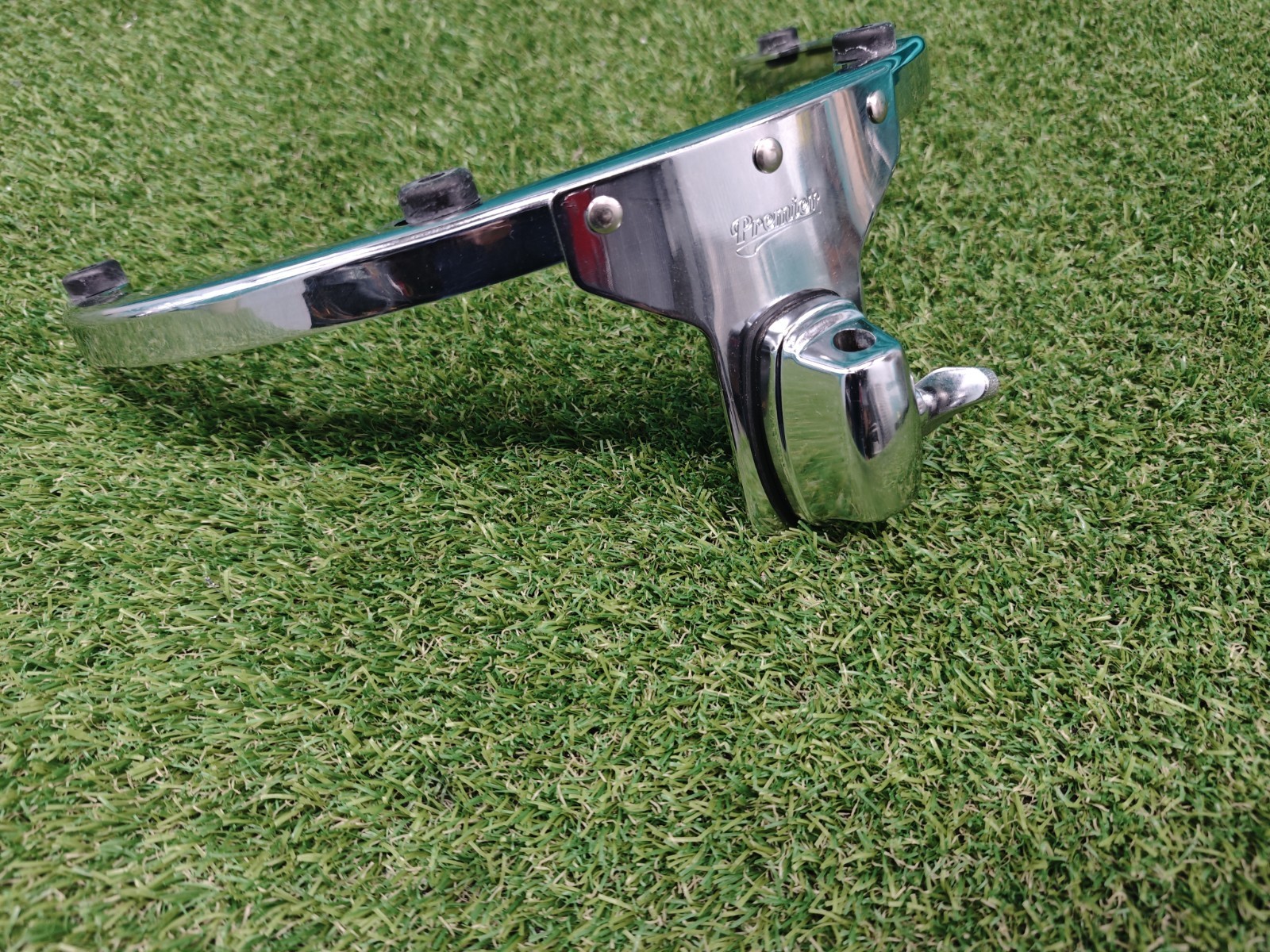 ⚡ Premier Chrome 12" 6-Lug RIMS Suspension Rack Tom Mount Bracket⚡