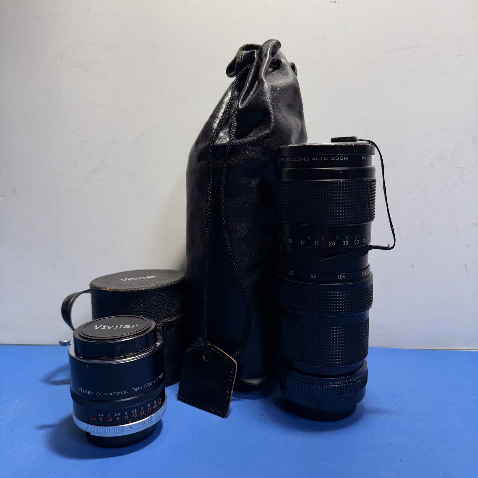 Vivitar 75-205mm f/3.8 Manual Focus Zoom Lens + Vivitar Tele Converter