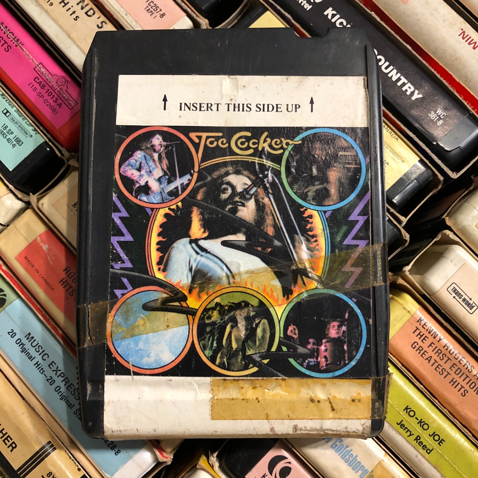 Joe Cocker : Joe Cocker 1972, 8 Track Tape CANADA