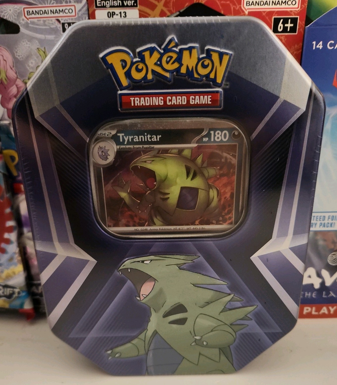 Pokemon TCG: "Tyranitar" Triple Whammy Collector's Tin ~ SEALED ~ **BRAND NEW**